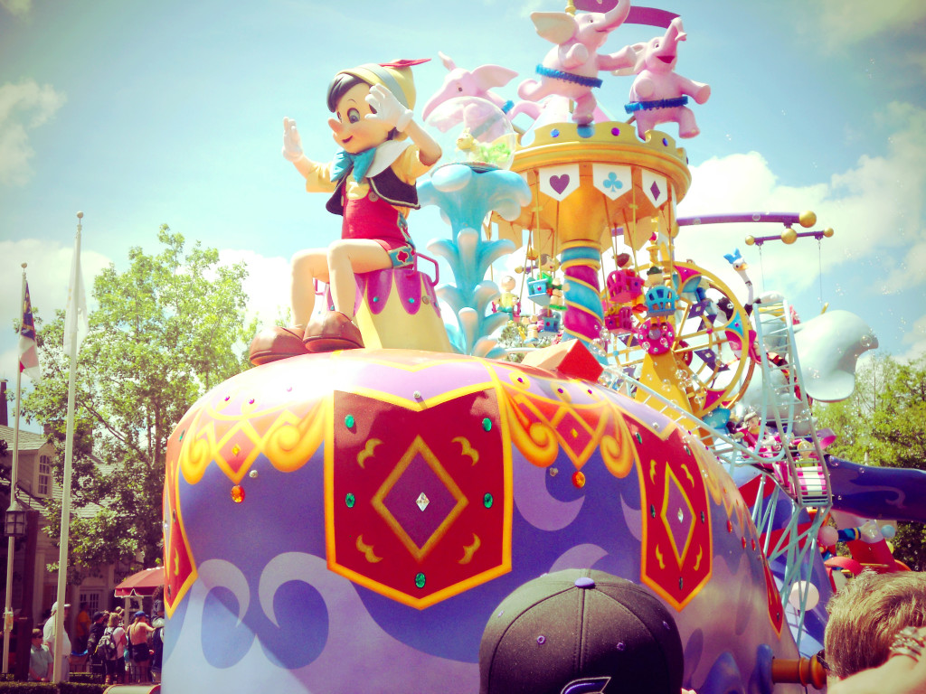 Disney World float