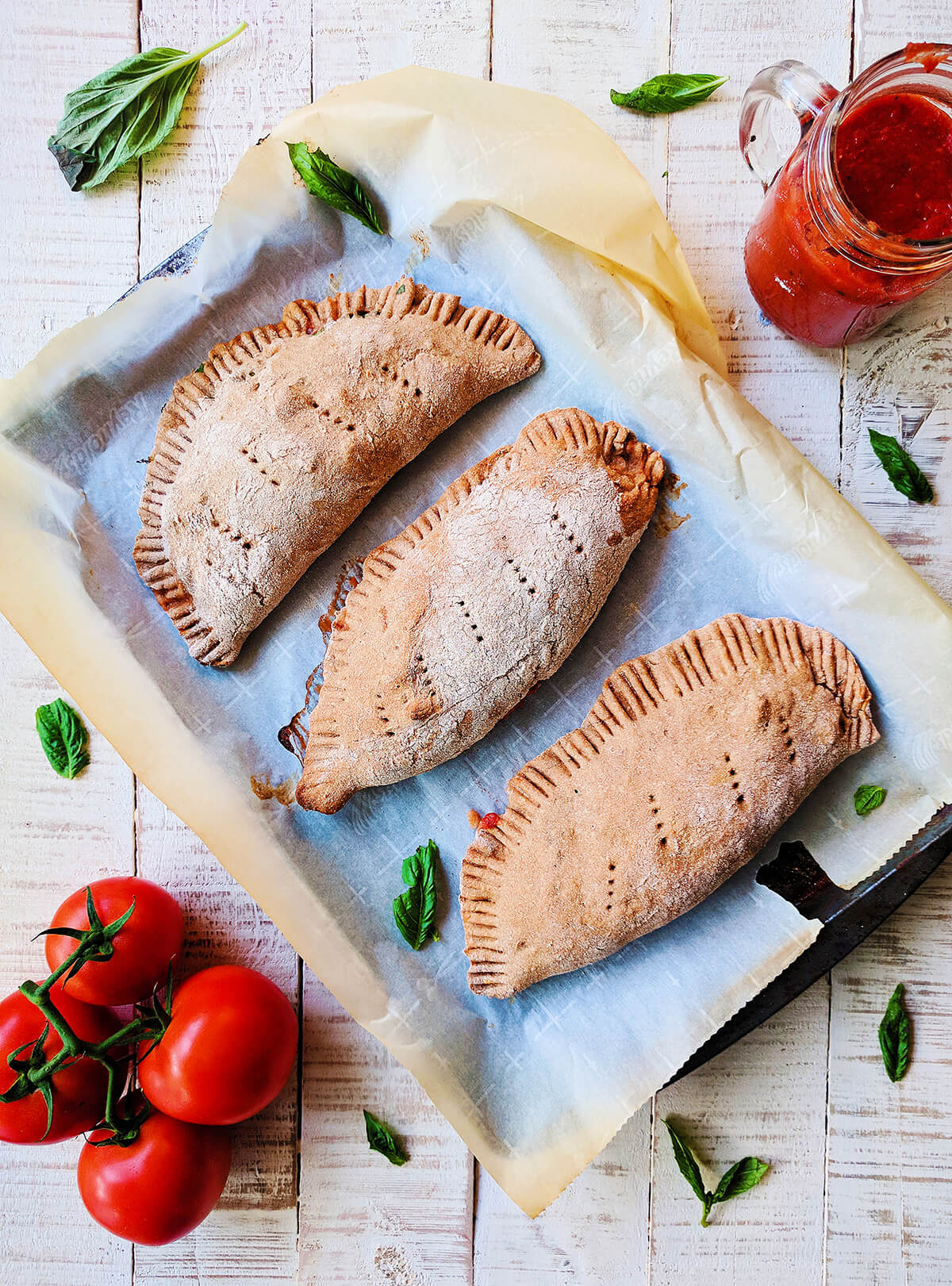 whole wheat calzones | spartanlifeblog.com