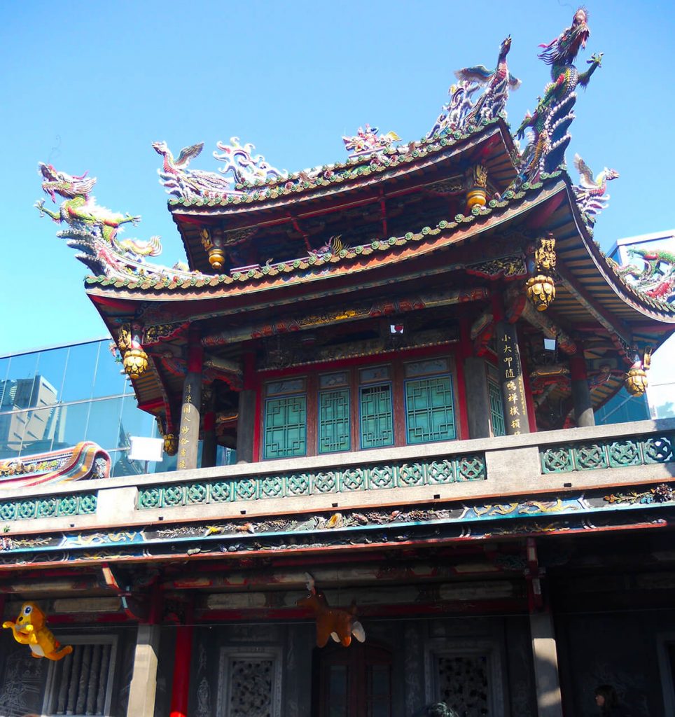 Lungshan Temple tower