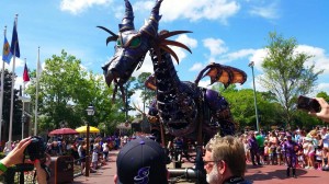 Disney World parade dragon 